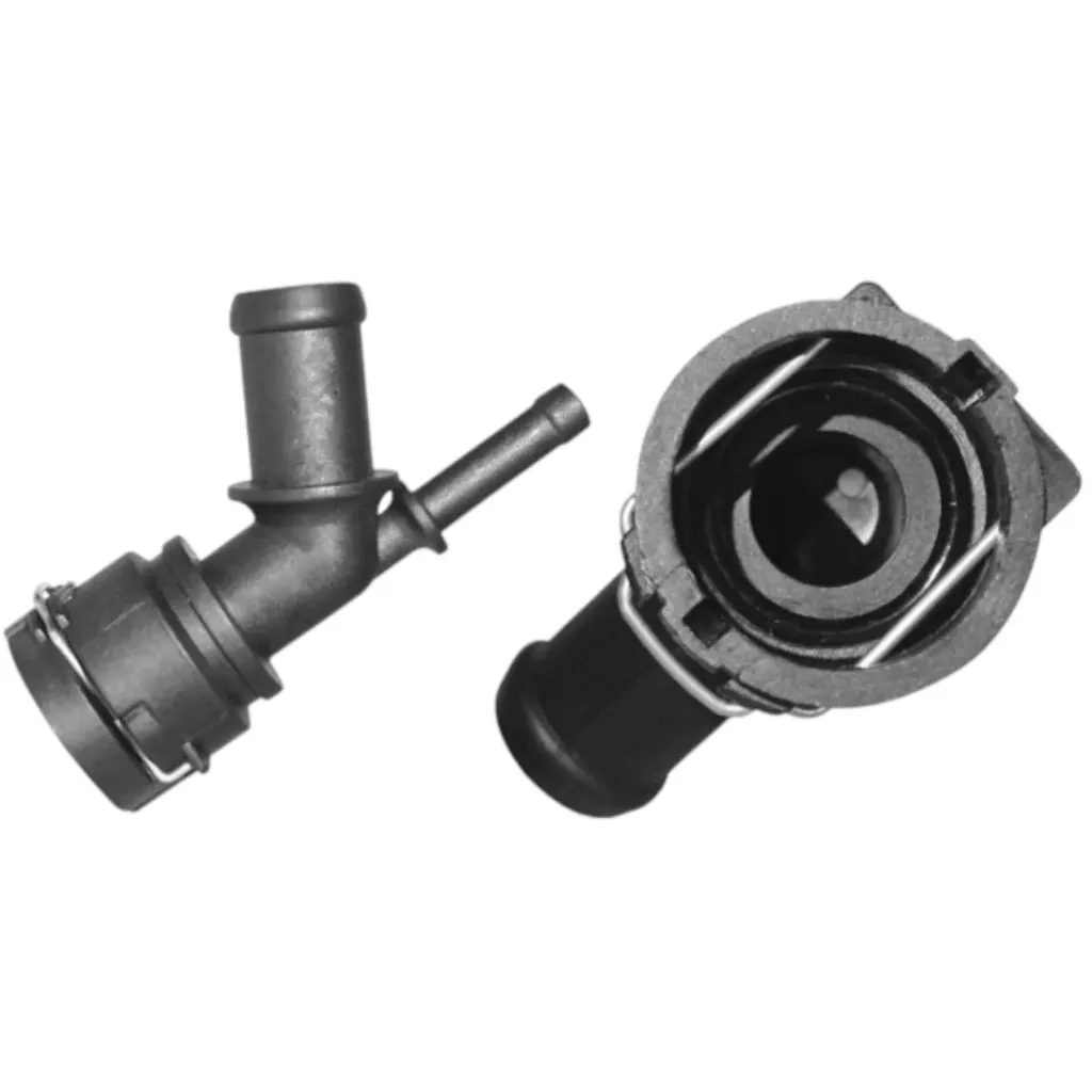 TV291B - Brida Codo Toma de Agua Cople VW A4 JETTA A4. BEETLE L4 2.0L1999/2006 en Knadian