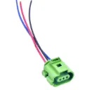 8E0973703B - Arnes Conector de 3 pines para sensor de presión de combustible y árbol de levas, arnés de cables, enchufe 8E0 973 703B  8E0973703