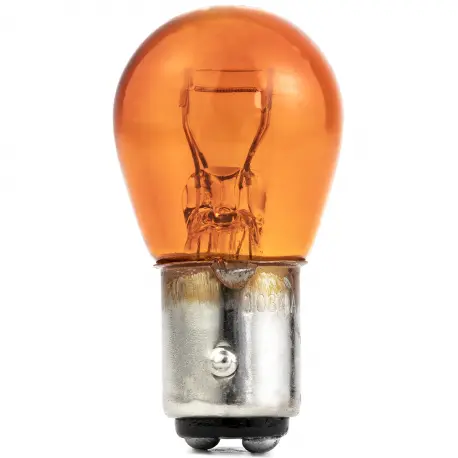 Foco 1034A Automotive bulbs 2 polos patas disparejas AMBAR 