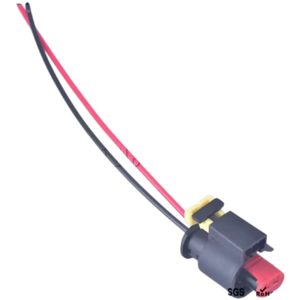 55567050-C - Conector de 2 pines enchufe de Arnés de Válvula Electromagnética VVT 1- 284556 -1  Para Chevrolet Opel Sonic Astra Meriva GM