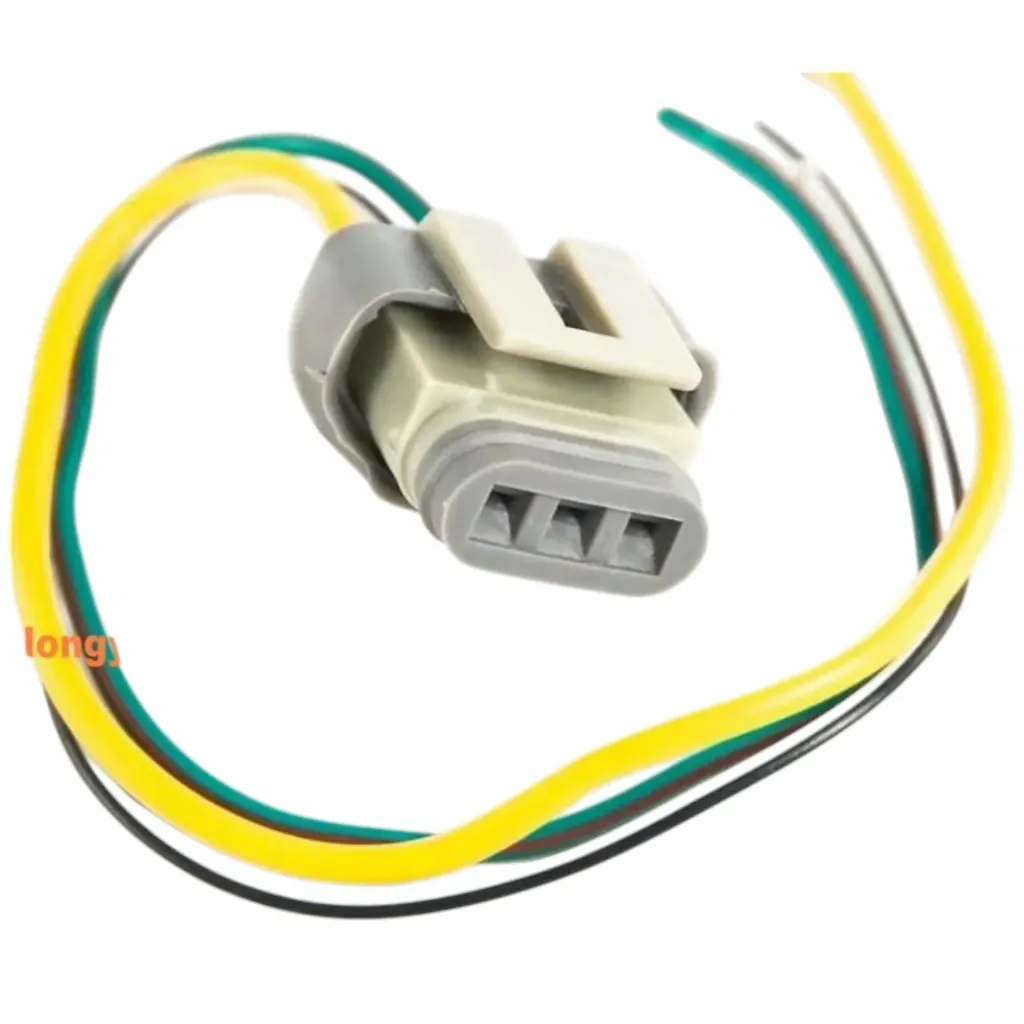 [3wirepig118] 3wirepig118 - Arnés de alternador Conector regulador de voltaje Enchufe 3 cables Pigtail 8" para Ford Mustang 2G 3G 4G 1986-1993 en Alta Calidad