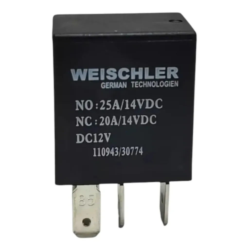 [1458700] 1458700 - Relevador Relé Universal de 5 pines 12V 25Amp Mini eq 156700-1700 WEISCHLER RY-612