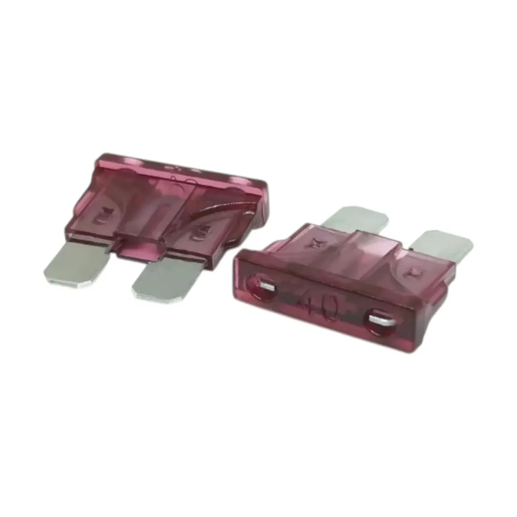 40A-F - Fusible de Cuchilla Pellizco Automotriz Estándar ATO 12V 24V 32V