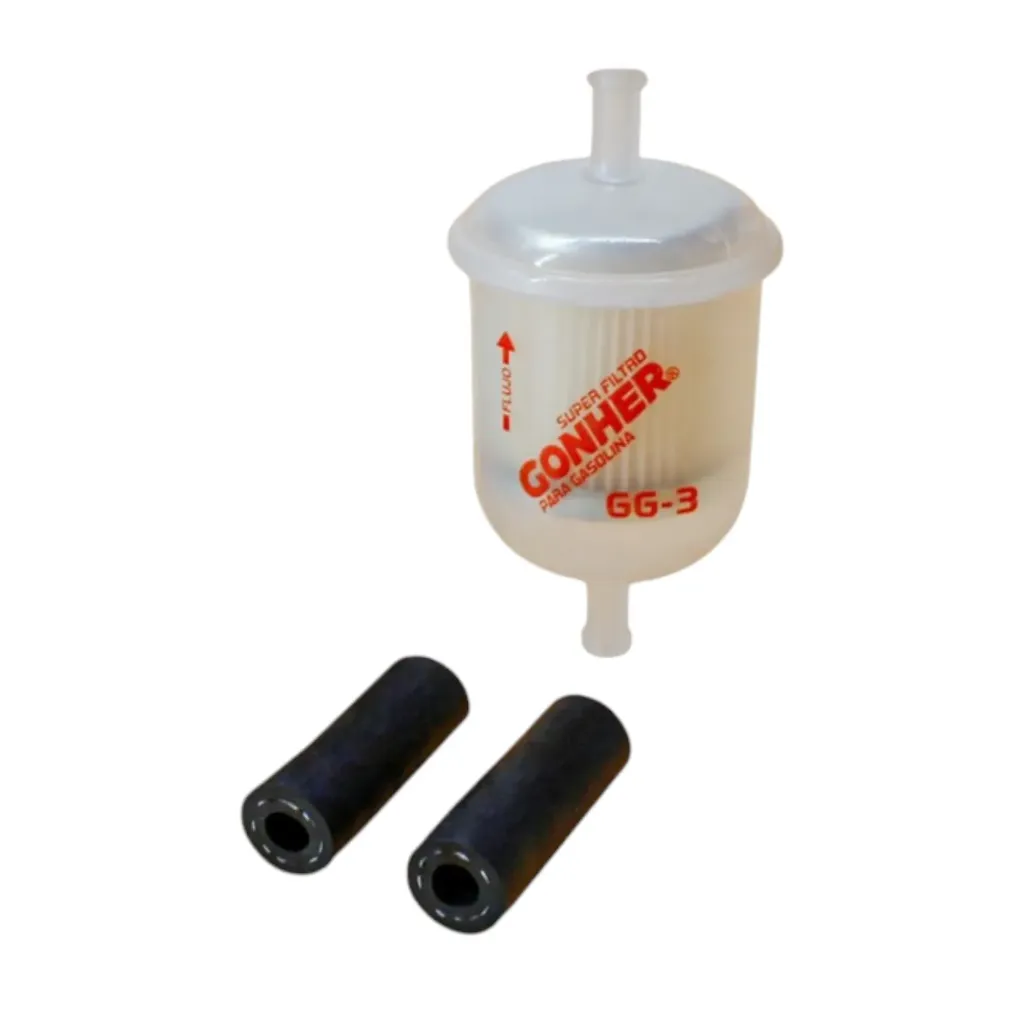 [GG-3] GG-3 - Filtro de Gasolina Universal VW Combi Sedan Renault GM 1/4 eq FGI-57