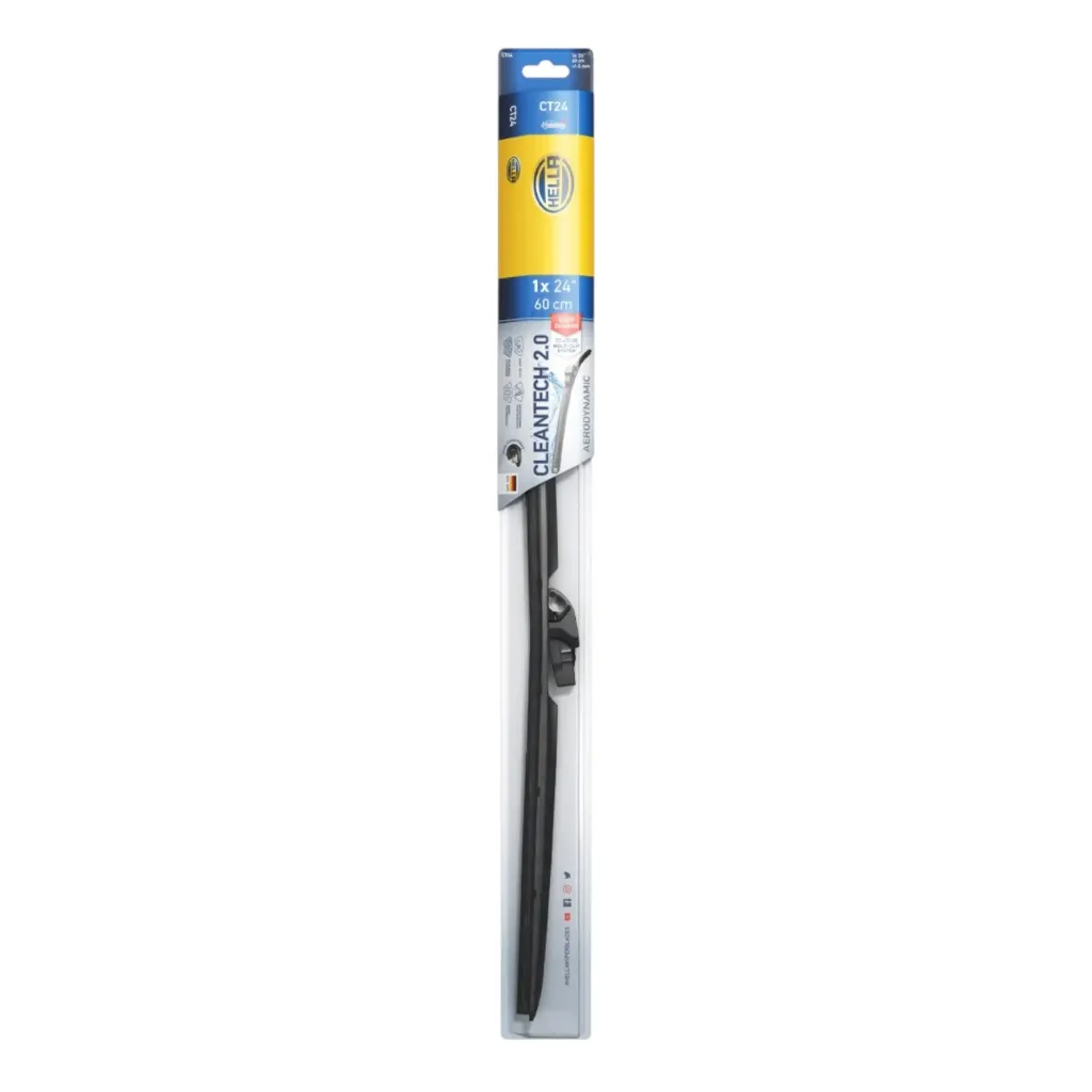 358054241 - Pluma Limpiaparabrisas de 24" Tipo Banana en HELLA CLEANTECH