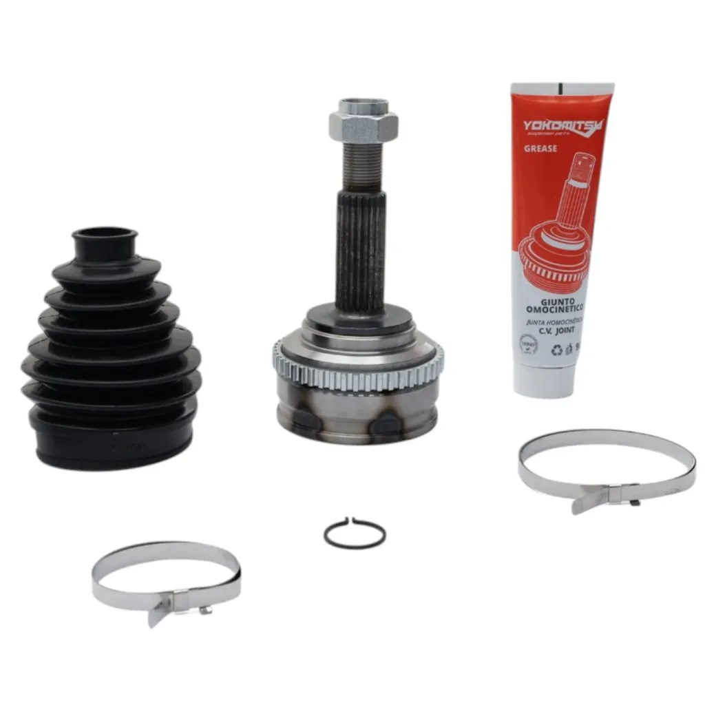 DENC9901 - Kit Junta Homocinetica Lado Rueda Izq/Der para Chevrolet AVEO I 08-18 1.6L y Pontiac G3 T/STD AUT C/ABS 47D I22 E22 C/SEGURO EXT RR9035 79010S RR-9035NSB en YOKOMITSU