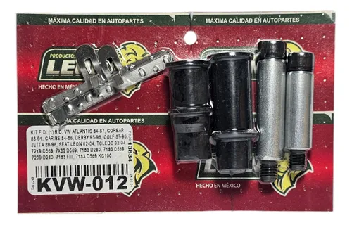 [KVW-012] KVW-012 - Kit Tornillos Caliper Jetta A2, A3 // Rueda Delantera