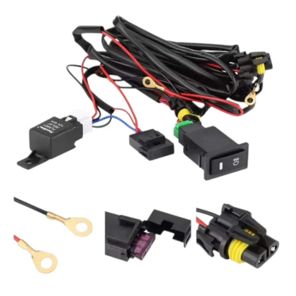 [NS-00637] QC05043 - Arnes Universal Para Faros De Niebla C/botonera