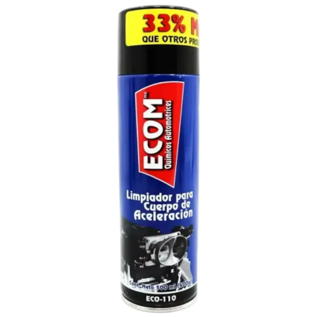 ECO-110 - Limpiador para cuerpo de aceleración en ECOM  500ml (400g)
