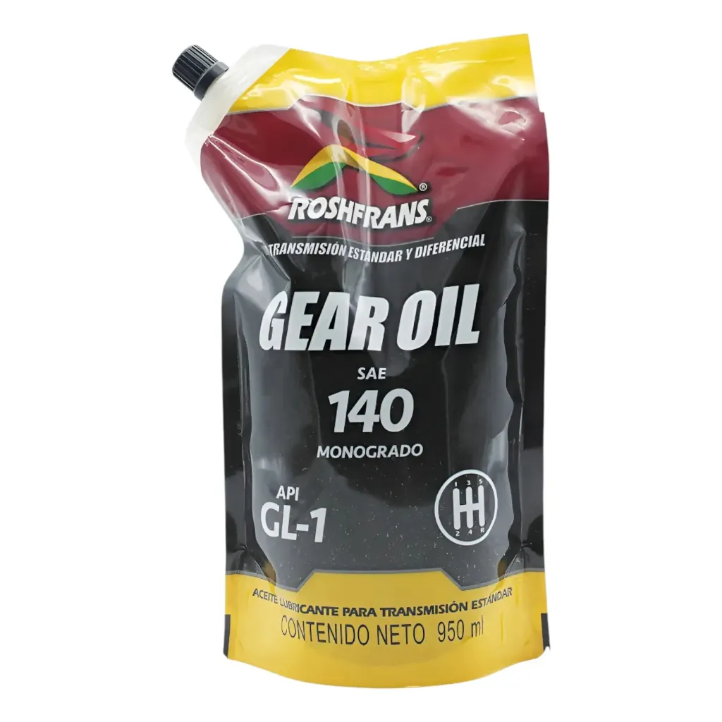 Aceite de Transmisión Estándar Monogrado SAE 140 GEAR OIL API GL-1 ROSHFRANS