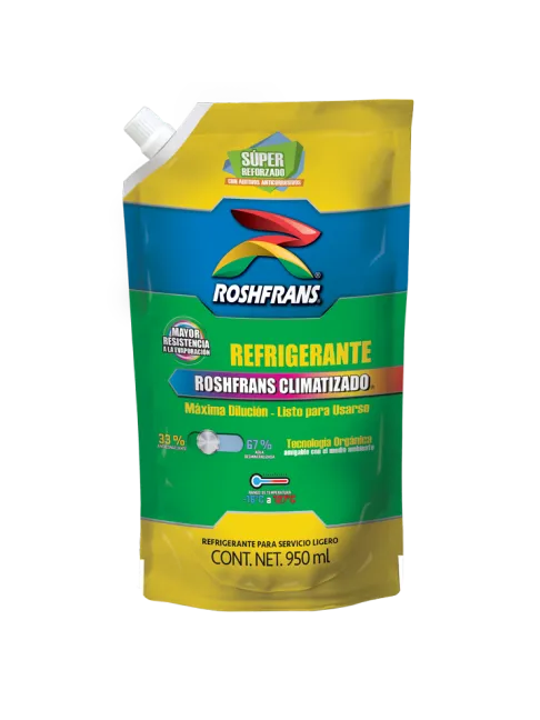 Anticongelante Verde Climatizado 33% 950ml RONSHFRANS