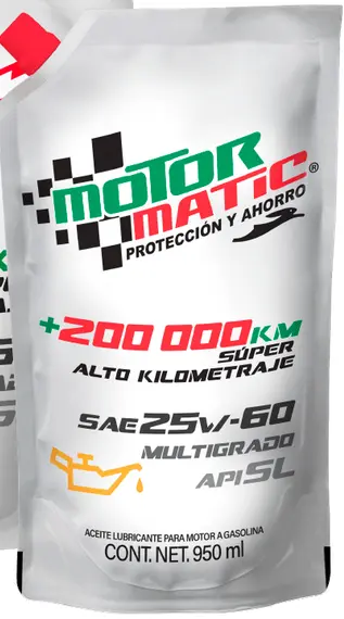 [7501390565078] Aceite Lubricante para motor, MOTOR MATIC ALTO KILOMETRAJE 100 000 KM.