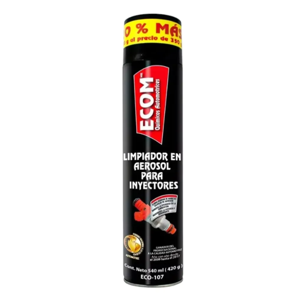 ECO-107 - Limpiador para Inyectores en Aerosol de 540mL en ECOM