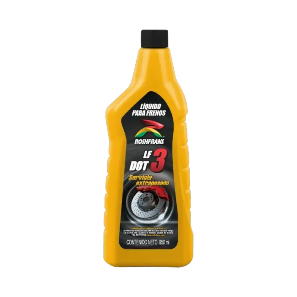 950ml - Liquido para Frenos Hidráulicos LF3 (DOT 3) en ROSHFRANS